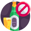 Icon | in Tempeln ist das Trinken von Alkohol nicht erlaubt - Verhaltensregeln in buddhistischen Tempeln