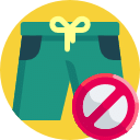 Icon | in Tempeln sind keine kurzen Shorts erlaubt - Verhaltensregeln in buddhistischen Tempeln