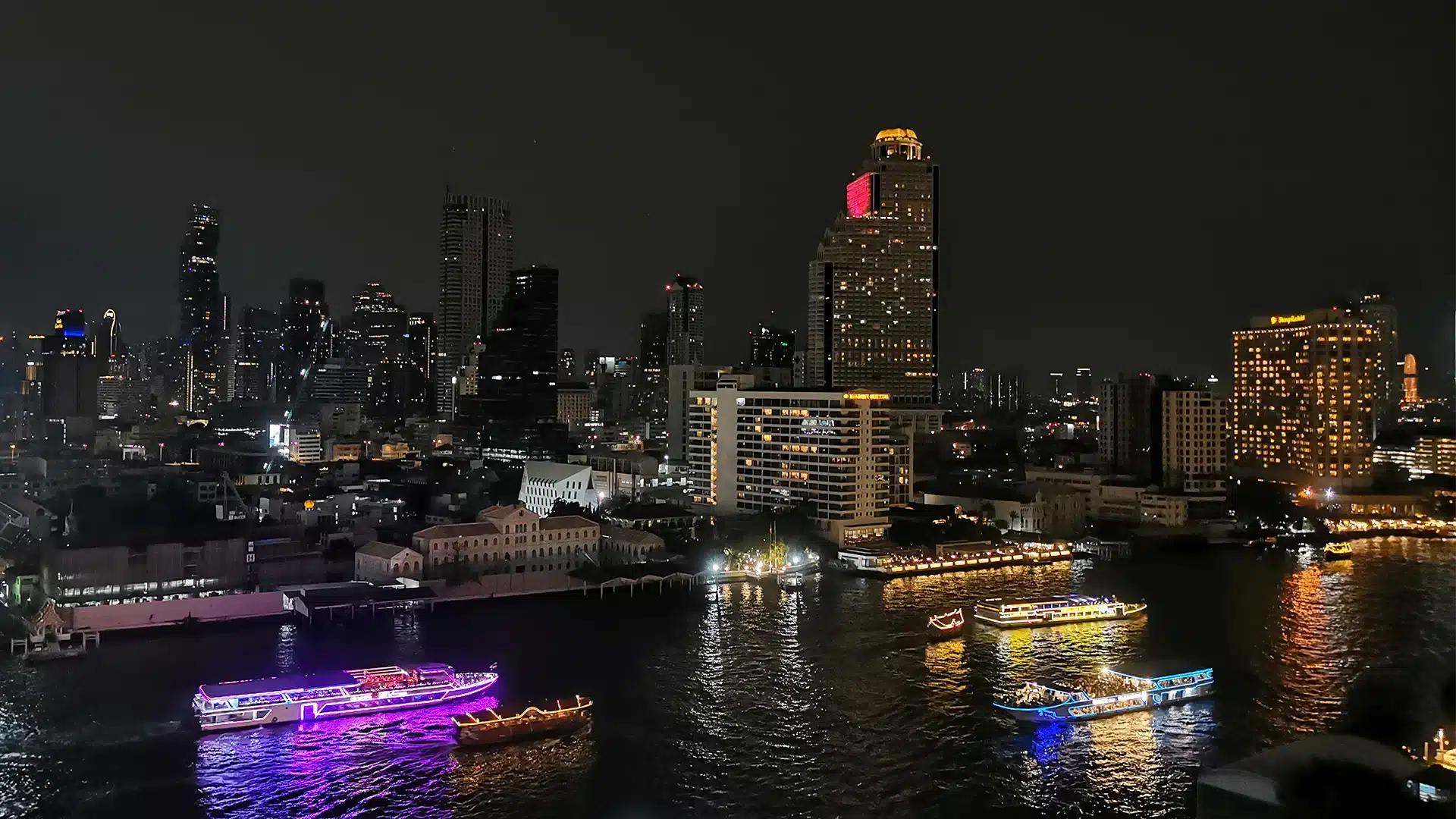 Chao Phraya Bootsfahrt